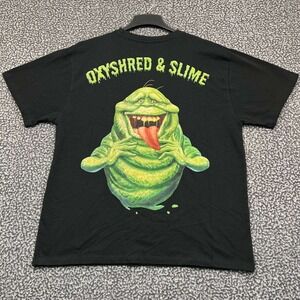 Ghost Busters Oxyshred & Slime Shirt Men Large Short Sleeve Crew Neck Cotton L